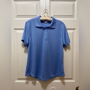 Callaway Women’s Golf Polo Shirt Size L Blue